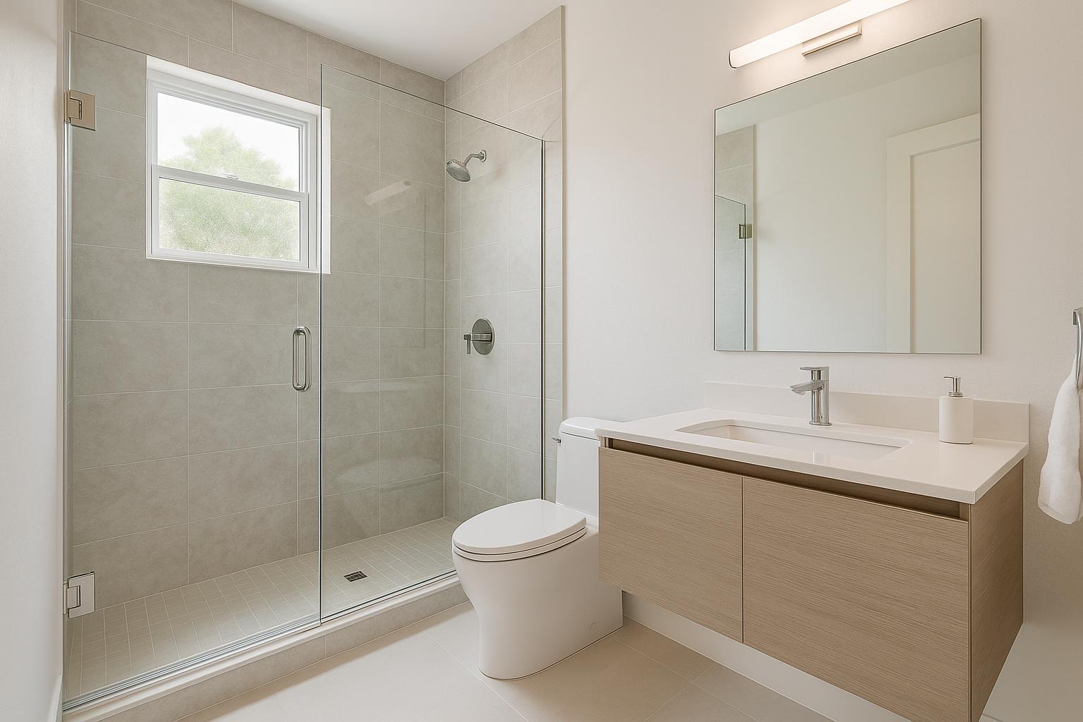 Bathroom Remodeling service by Blue Heron Construction